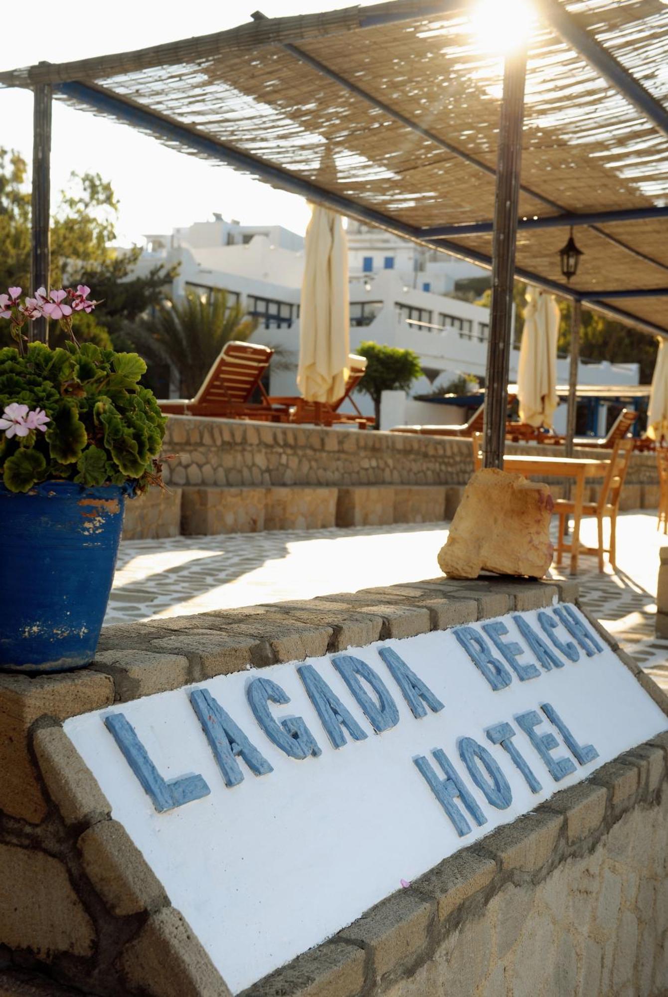 Lagada Beach Hotel Adamantas  Bagian luar foto